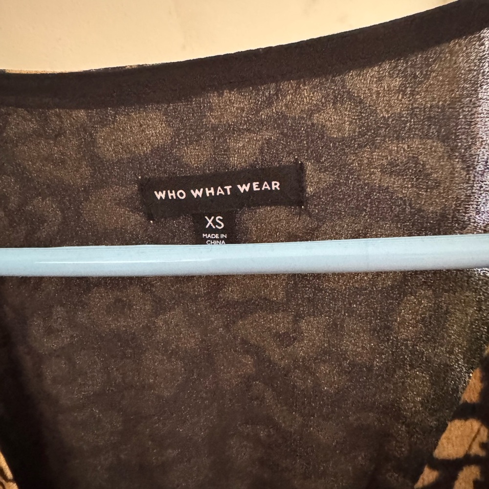 Who What Wear Leopard Dress - Picture 2 of 3